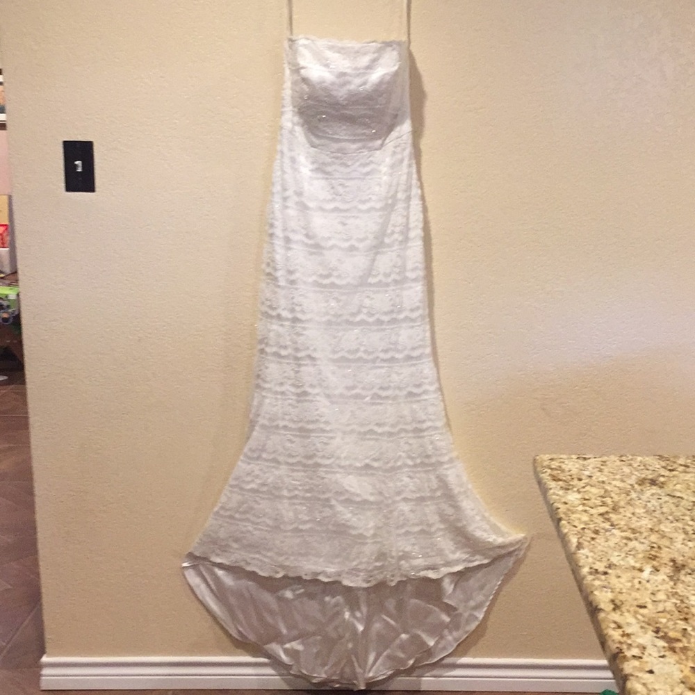 Galina ivory wedding dress. Mermaid.